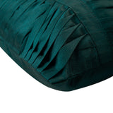 Royal Peacock Green - Royal Peacock Green Art Silk Throw Cushion Cover