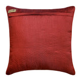 Red Love - Red Art Silk Throw Pillow Cover