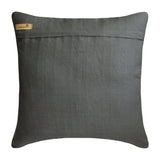 Rings And Things - Grey Linen Throw Cushion Cover