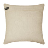 Velvet Band Blue - Blue Velvet & Linen Throw Cushion Cover