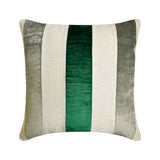 Velvet Band Emerald - Emerald Green Velvet Throw Cushion Cover