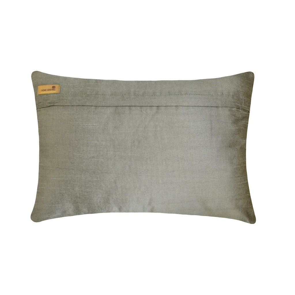 Plum Love - Art Silk Plum Decorative Lumbar Pillow Cover