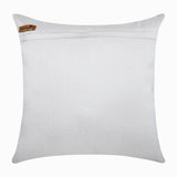 Alchemy - White Art Silk Throw Pillow Cover
