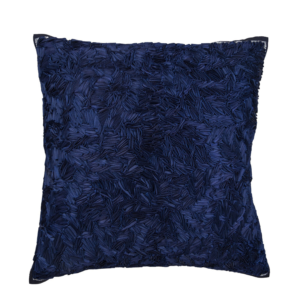 Purple Sea - Purple Art Silk Throw Pillow Cover