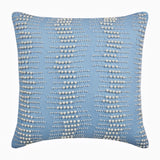 Arctica - Light Blue Cotton Linen Decorative Euro Sham