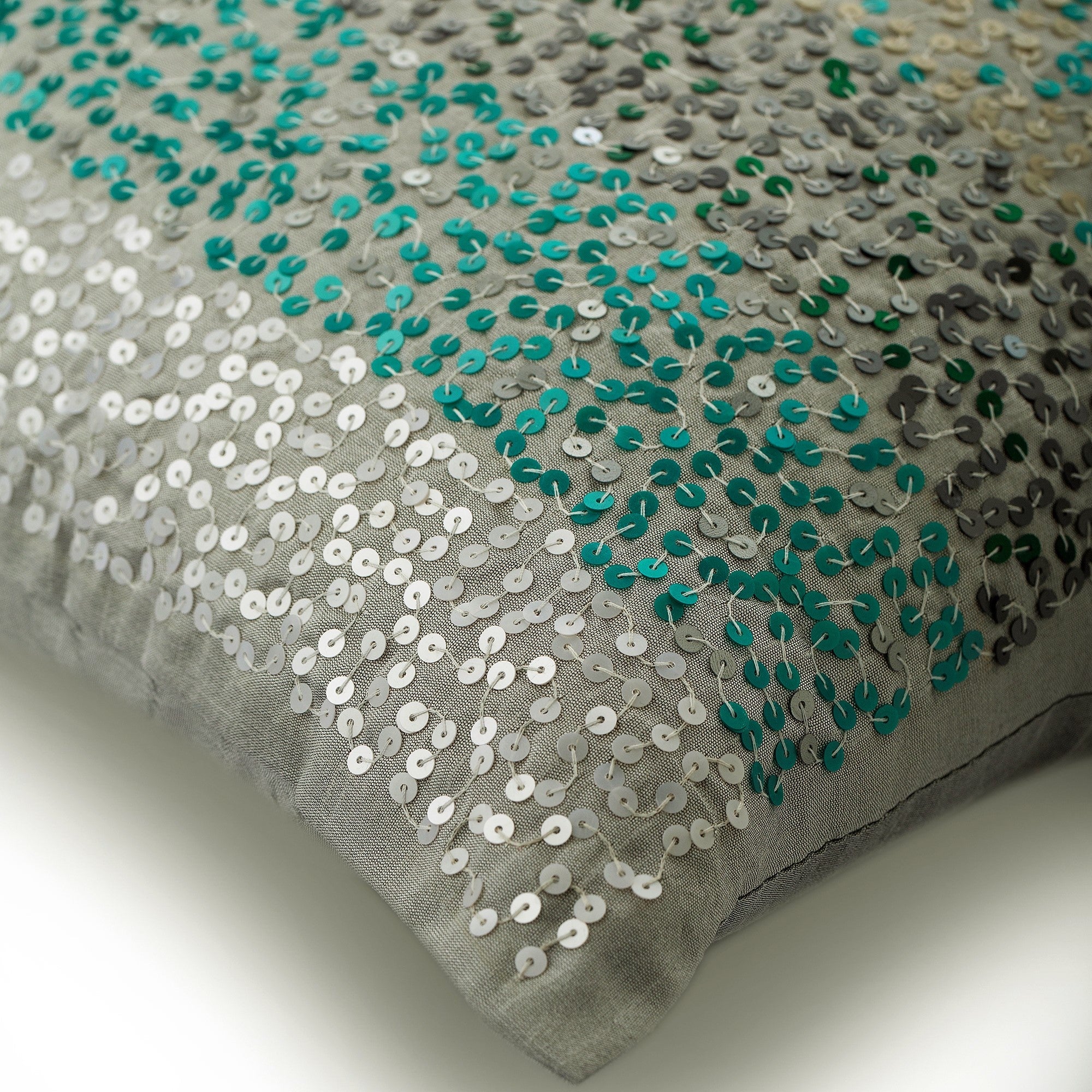 Aromatherapy Beaded Throw Pillow Cover