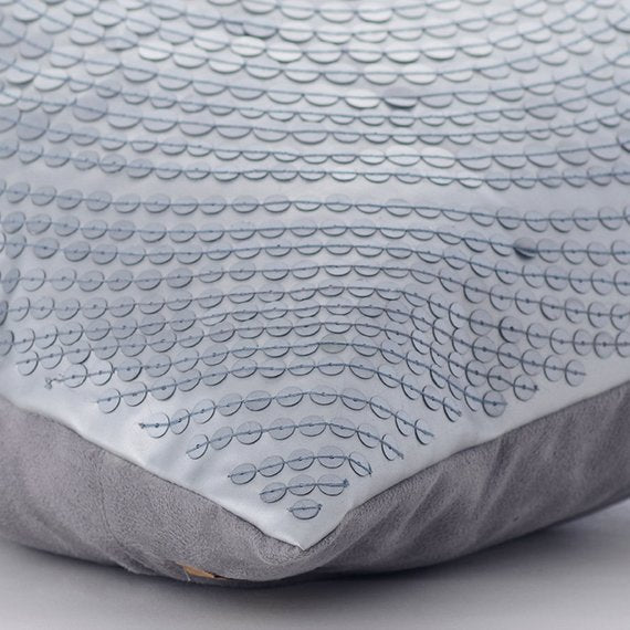 Dots Of Cheer - Deep Red Silk Throw Pillow Cover