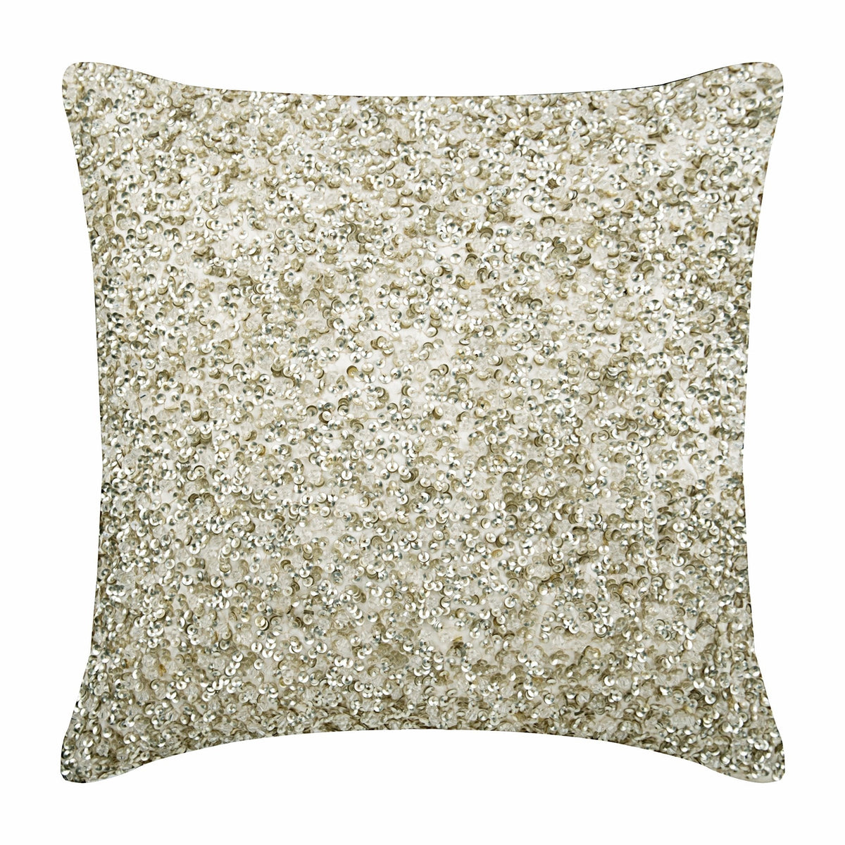 Arzoo - Ivory Silk Decorative Euro Sham