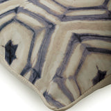 Batik Purple - Purple Velvet Throw Pillow Cover