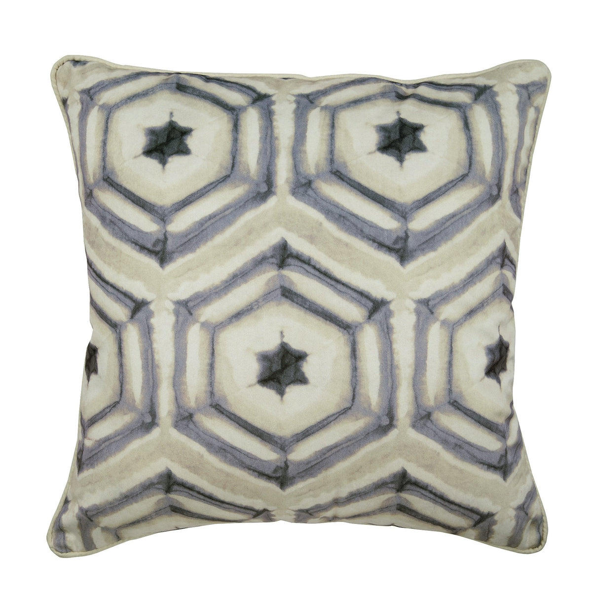 Batik Purple - Purple Velvet Decorative Euro Sham