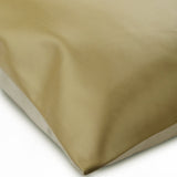 Better Half Matte Gold - Matte Gold Faux Leather Decorative Euro Sham