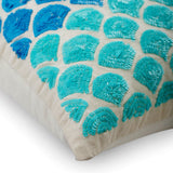 Mountain Journey - Brown Art Silk Throw Pillow Cover