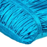 Blue Beauty - Blue Velvet Throw Pillow Cover