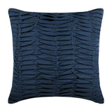 Blue Wind Folds Pillow Cover