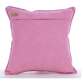 Born 2 Party - Hot Pink Faux Leather Throw Pillow Cover