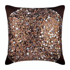 Brown Eye Sparkle Euro Sham