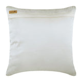 Brown Lotus Dreams - Sage Green Taffeta Throw Pillow Cover