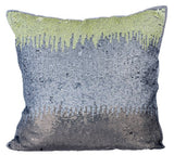 Knight Of Soul - Gray Art Silk Decorative Throw Cushion Cover