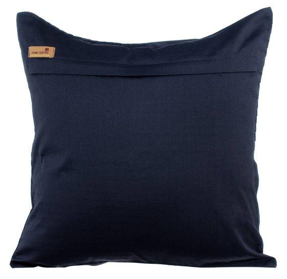 Charcoal Black Ripples - Charcoal Gray Taffeta Decorative Euro Sham