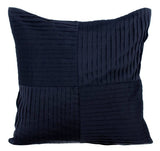 Charcoal Black Ripples Pillow Cover