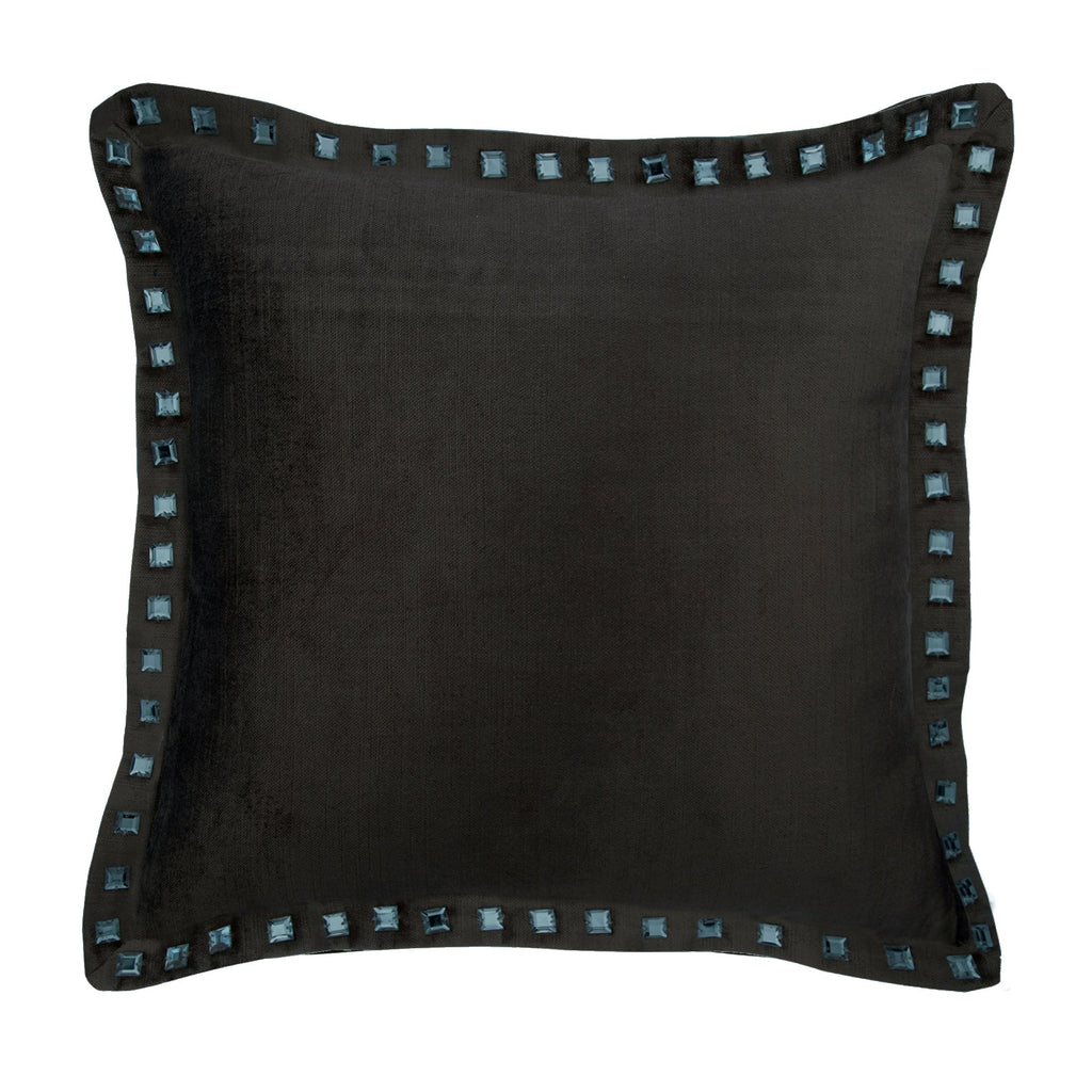 Charcoal Crystal Palace Pillow Cover