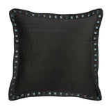 Ecru Crystal Palace - Ecru Velvet Throw Pillow Cover