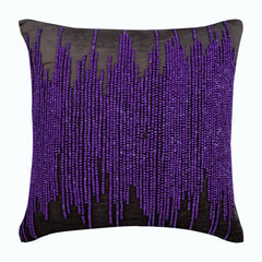 Charcoal Spill Euro Sham