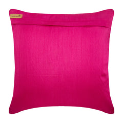 Chevron Fuchsia Glam Throw Pillow Cover