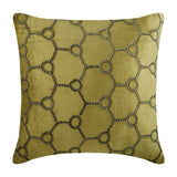 Class Wire - Sage Green Velvet Decorative Euro Sham