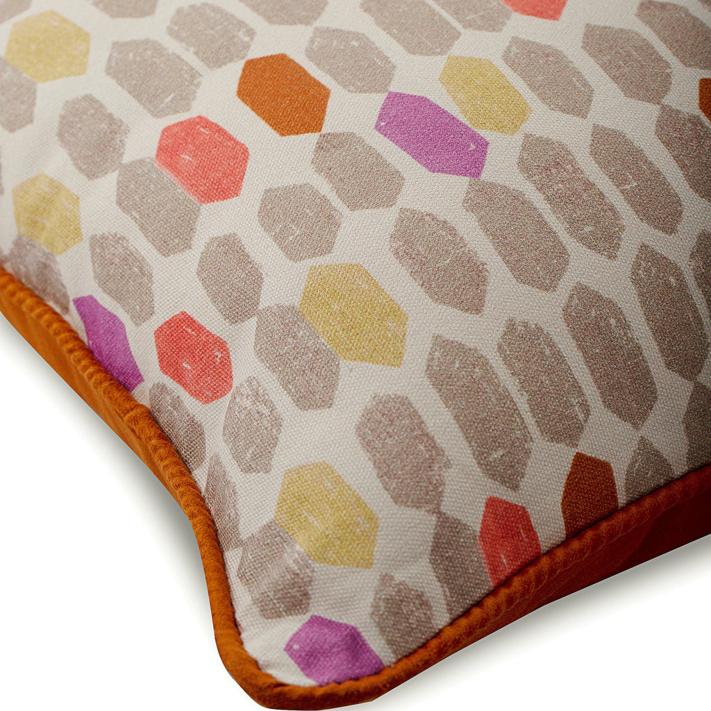 Color Impulse - Multicolor Cotton Decorative Euro Sham
