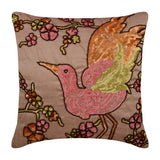 Colorful Birdy Pillow Cover