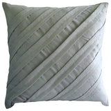 Contemporary Dark Beige - Beige Suede Throw Pillow Cover