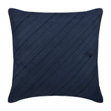 Contemporary Navy Pillow Cover