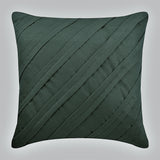 Contemporary Olive - Olive Green Faux Suede Decorative Euro Sham