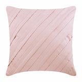 Contemporary Fandango - Fandango Pink Faux Suede Decorative Euro Sham