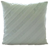 Contemporary Apple Green - Apple Green Faux Suede Decorative Euro Sham