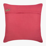 Coral Sea Shells - Coral Pink Cotton Linen Throw Pillow Cover