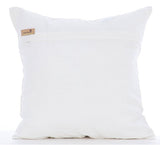 Coral Treasure - Aqua Blue Cotton Linen Throw Cushion Cover