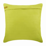 Crystal Lady - Apple Green Suede Decorative Euro Sham