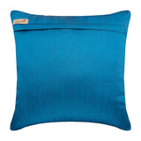 Damask Royal Blue - Royal Blue Art Silk Throw Pillow Cover