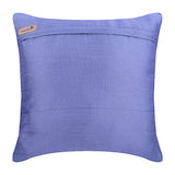 Purpley Beauty - Purple Art Silk Throw Pillow Cover