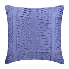 Sonic Waves - Dark Gray Art Silk Decorative Euro Sham