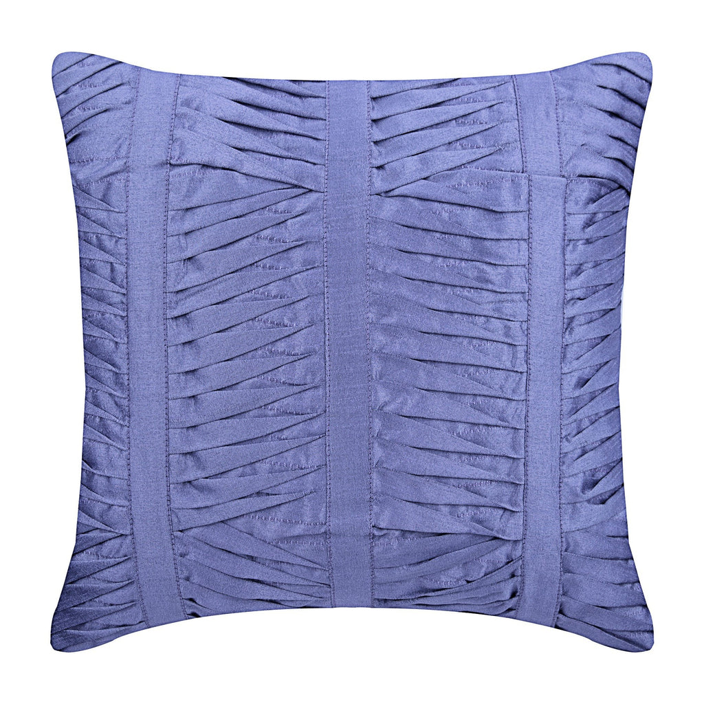 Royal Blue Crest - Blue Art Silk Throw Pillow Cover