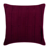 Deep Burgundy Love Tune Euro Sham