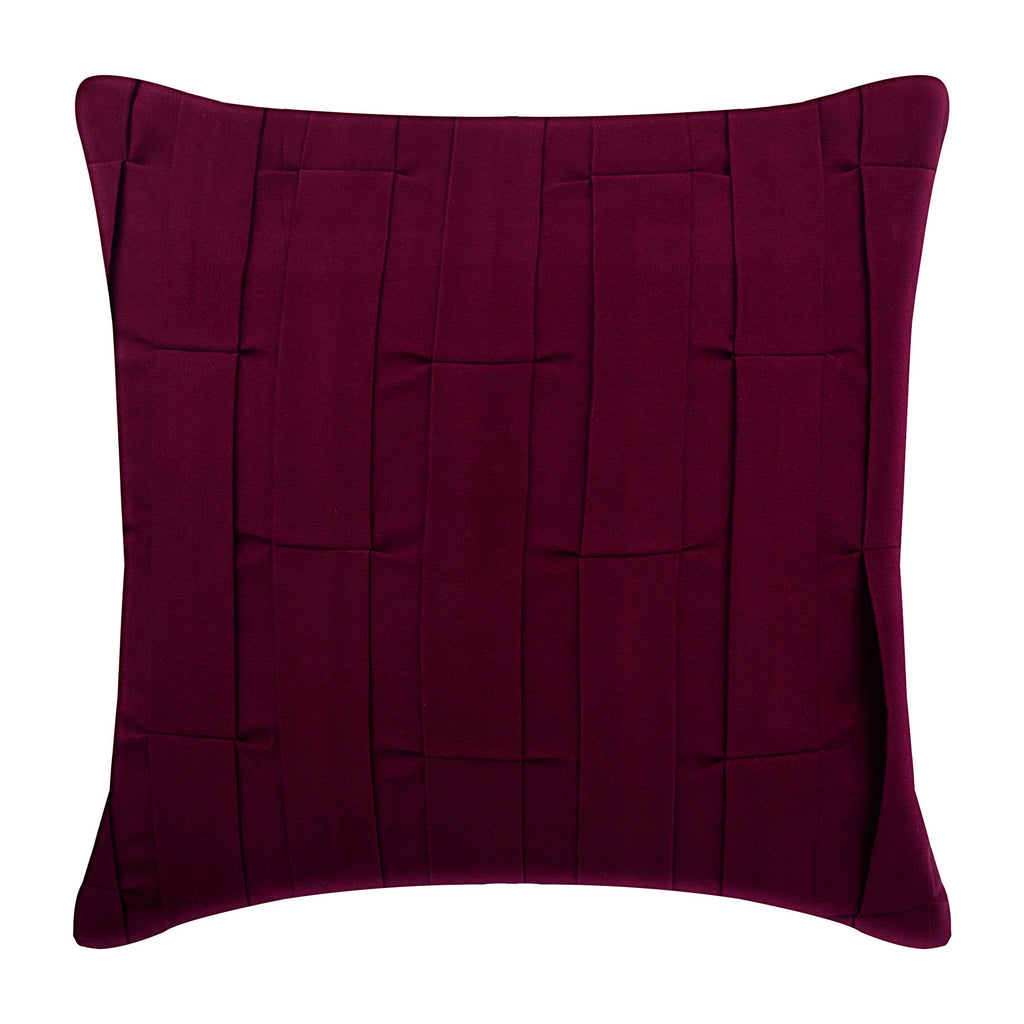 Deep Burgundy Love Tune Pillow Cover