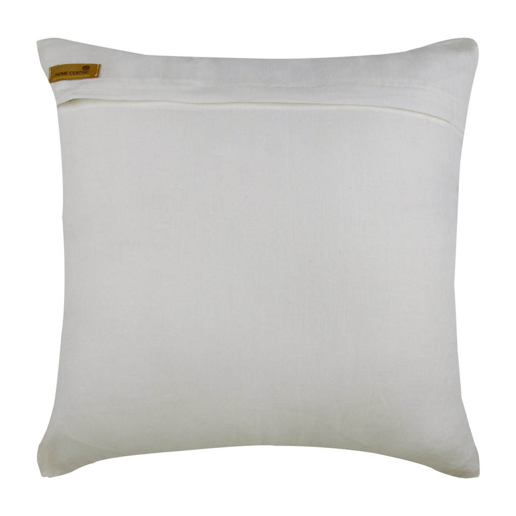 Deep Sea Weeds - Ivory Cotton Linen Throw Cushion Cover