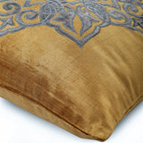 Designzillas - Gold Velvet Throw Pillow Cover