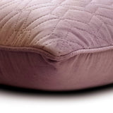 Diamond Brown - Brown Velvet Throw Cushion Cover