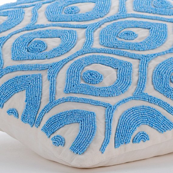 Belief - Gray Art Silk Throw Pillow Cover