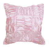 Dreamy Teal - Teal Blue Satin Throw Pillow Cover